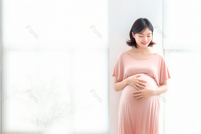抚摸肚子的孕妇妈妈实拍摄影图,高清,摄影图,摄影图片,图片大全,摄影图免费下载